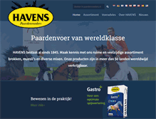 Tablet Screenshot of paardenvoeders.nl